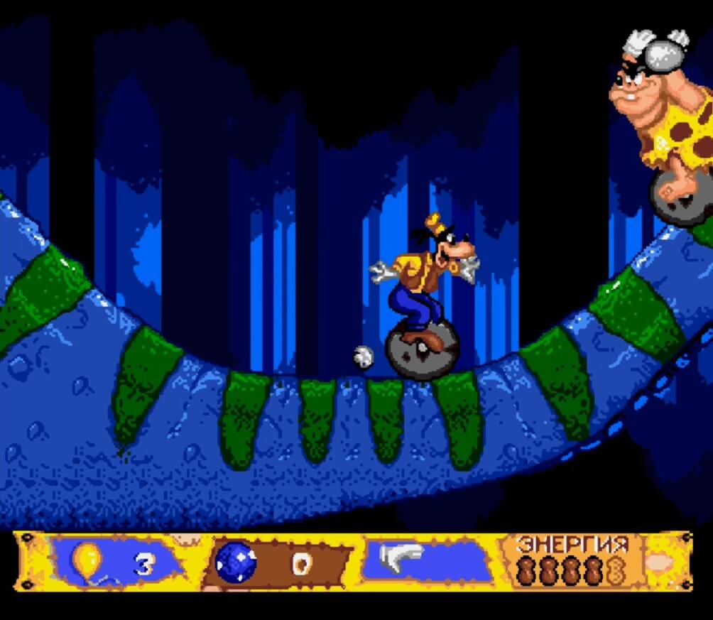 Goofy's Hysterical History Tour - геймплей игры Sega Mega Drive\Genesis